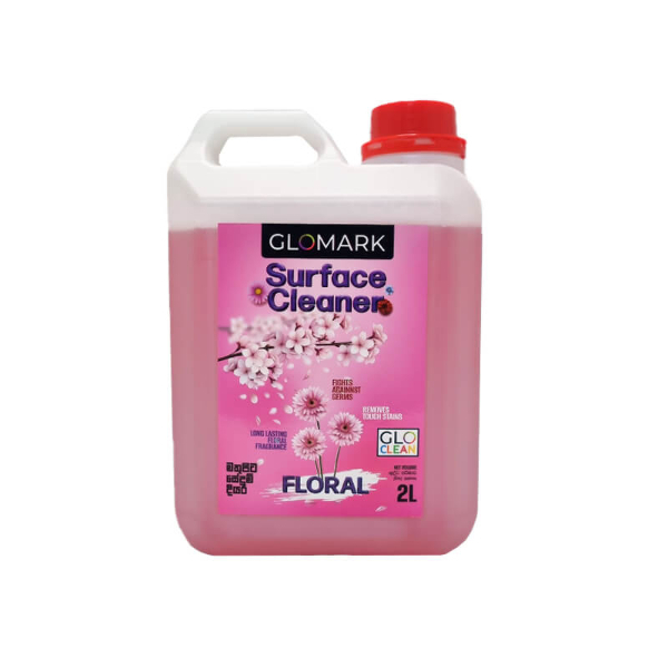 Glomark Glo Clean Floral Surface And Floor Cleaner 2L - GLOMARK - Cleaning Consumables - in Sri Lanka