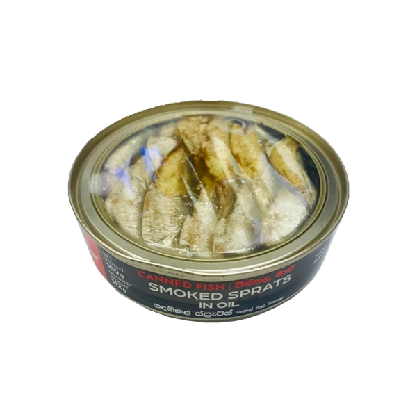 Banga Smoked Sprats In Oil 160G - BANGA - PRESERVED / PROCESSES FISH - in Sri Lanka