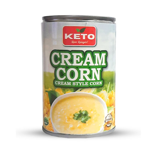 Keto Cream Corn 425G - KETO - Processed/ Preserved Vegetables - in Sri Lanka