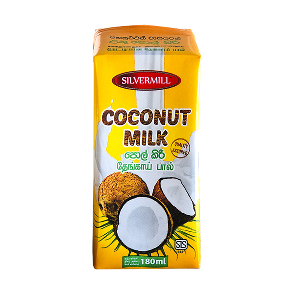 Silvermill Coconut Milk 180Ml - SILVERMILL - Seasoning - in Sri Lanka