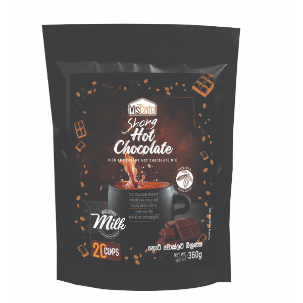 Viscafe Shong Hot Chocolate Mix 360G - VISCAFE - Chocolate & Malt Drinks - in Sri Lanka