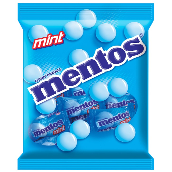 Mentos Mint 19 Pcs Pouch 51.3G - MENTOS - Confectionary - in Sri Lanka