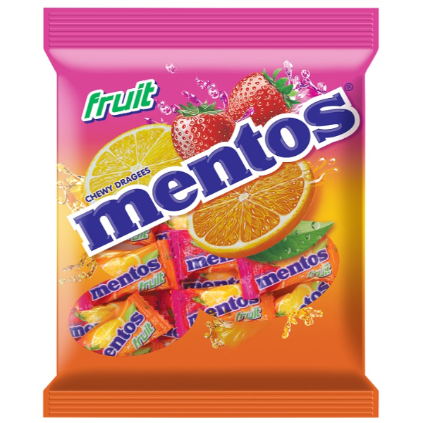 Mentos Fruit 19 Pcs Pouch 51.3G - MENTOS - Confectionary - in Sri Lanka