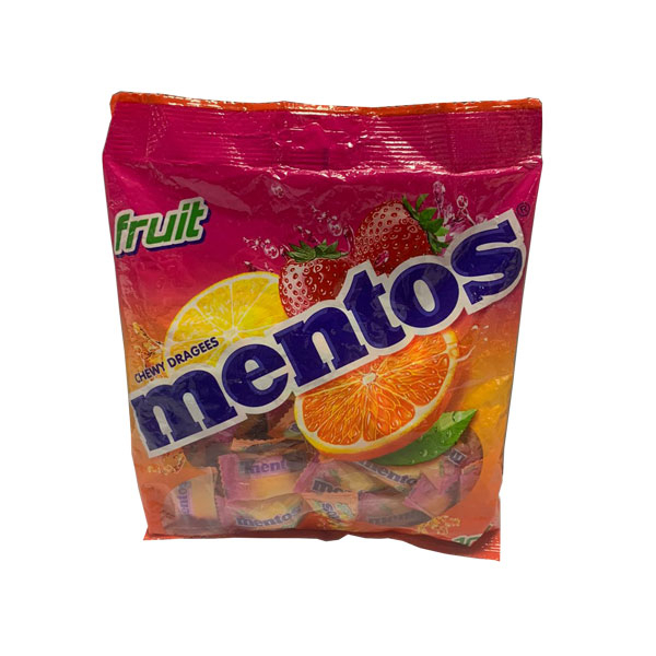 Mentos Fruit 100 Pcs 260G | Glomark.lk