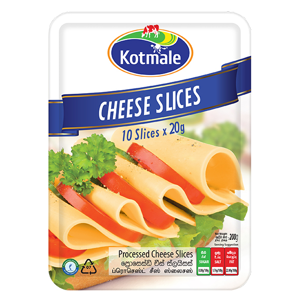 Kotmale Cheese Slices 200G - KOTMALE - Cheese - in Sri Lanka
