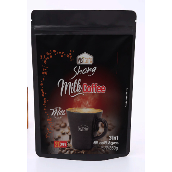 Viscafe Shong 3 In 1 Milk Coffee Mix 360G - VISCAFE - Coffee - in Sri Lanka