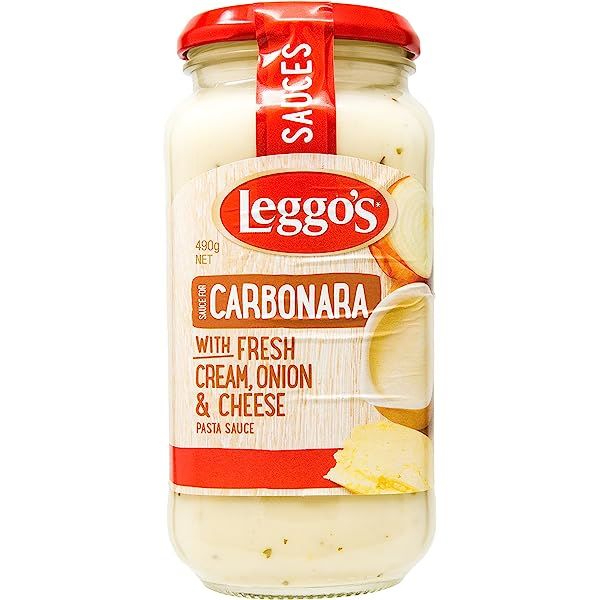 Leggo'S Carbonara With Fresh Cream  Onion & Cheese 490G - LEGGOS - Pasta - in Sri Lanka