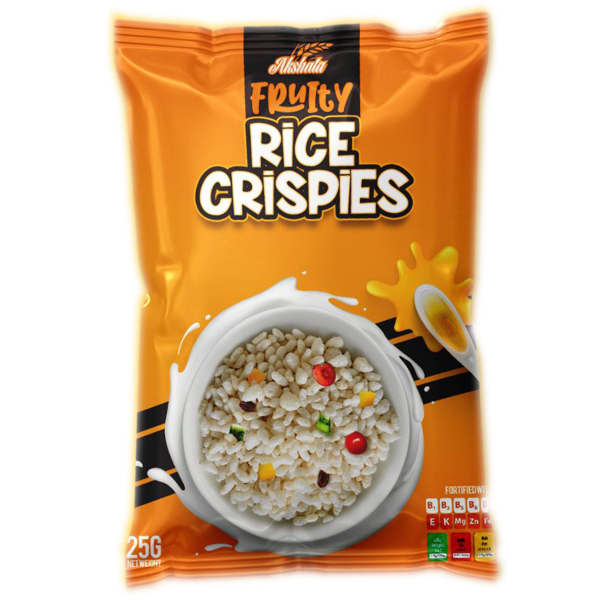 Akshata Fruity Rice Crispy 100G - AKSHATA - Cereals - in Sri Lanka