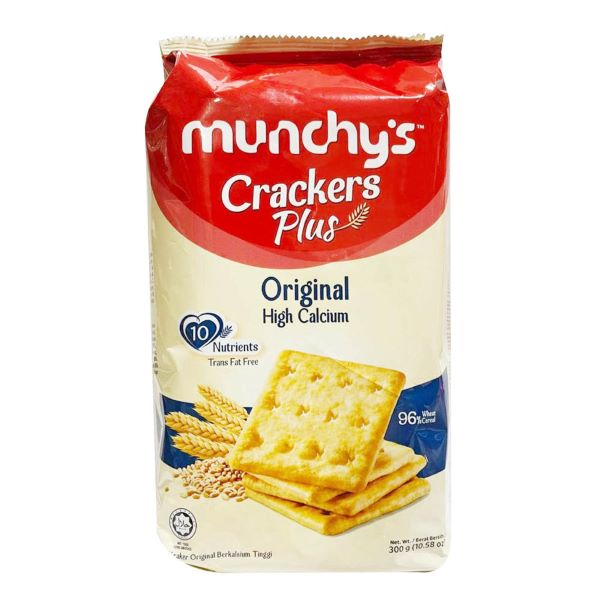 Munchy'S Crackers Plus High Calcium 300G - MUNCHY'S - Biscuits - in Sri Lanka