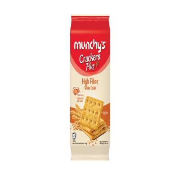 Munchy'S Crackers Plus High Fibre 300G - MUNCHY'S - Biscuits - in Sri Lanka