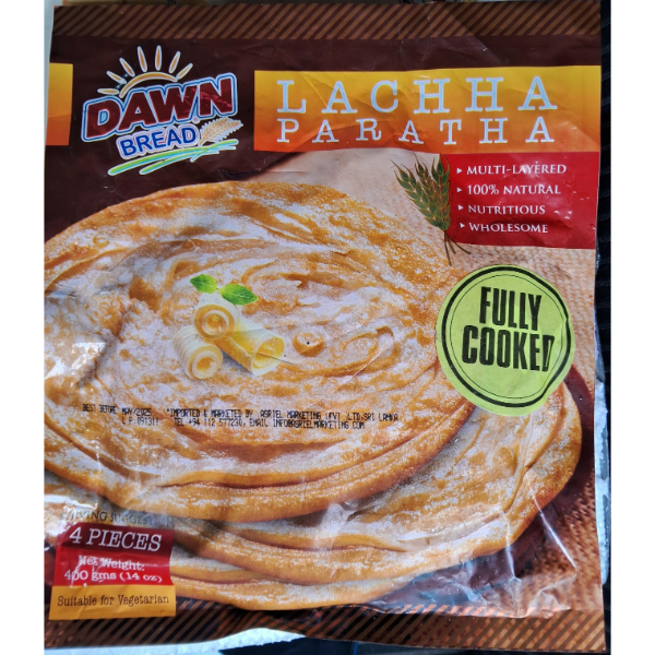 Dawn Lachcha Paratha 400G 4Nos - DAWN - Frozen Rtc Snacks - in Sri Lanka