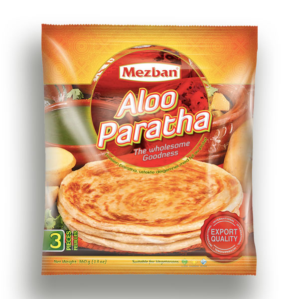 Mezban Aloo Parata 360G 3Nos - MEZBAN - Frozen Rtc Snacks - in Sri Lanka