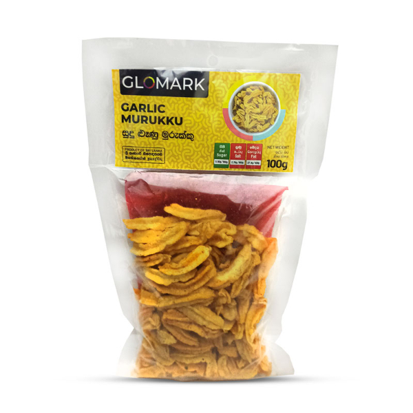 Glomark Garlic Murukku 100G - GLOMARK - Snacks - in Sri Lanka