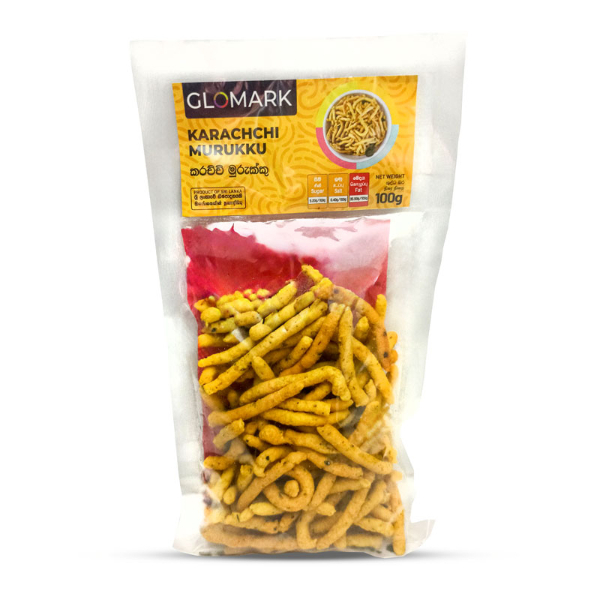 Glomark Karachchi Murukku 100G - GLOMARK - Snacks - in Sri Lanka