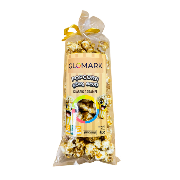 Glomark Caramel Pop Corn 60G  - GLOMARK - Snacks - in Sri Lanka