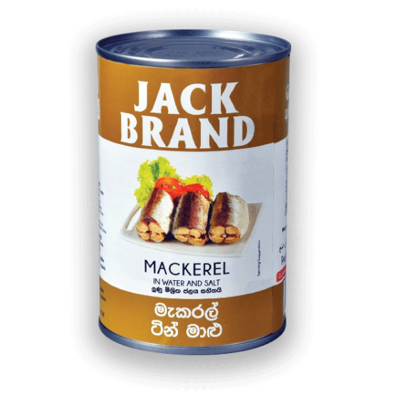 Jack Brand Mackerel 425G - JACK BRAND - PRESERVED / PROCESSES FISH - in Sri Lanka