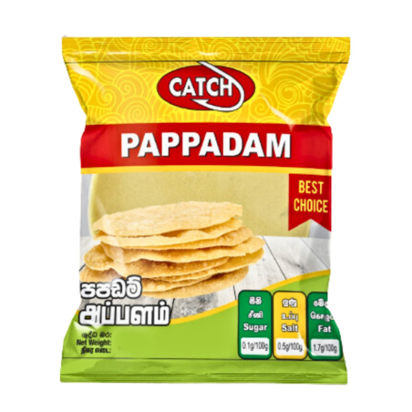 Catch Papadam 50G - CATCH - Condiments - in Sri Lanka