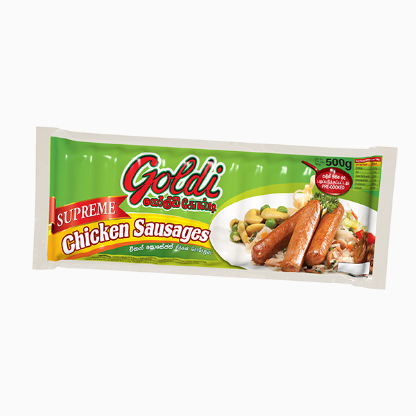 Goldi Chicken Sausage 500G - GOLDI - Processed / Preserved Meat - in Sri Lanka