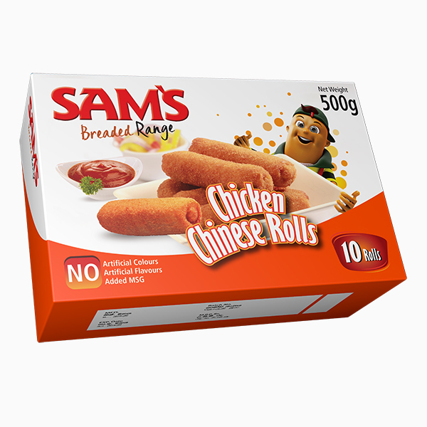 Sams Chicken Chinese Roll 500G - SAM'S - Frozen Rtc Snacks - in Sri Lanka