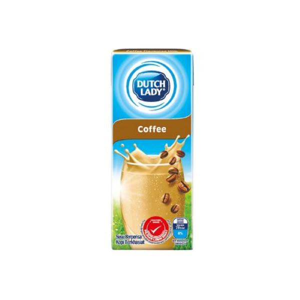 Dutch Lady Coffee Milk 200Ml - DUTCH LADY - Rtd Single Consumption - in Sri Lanka