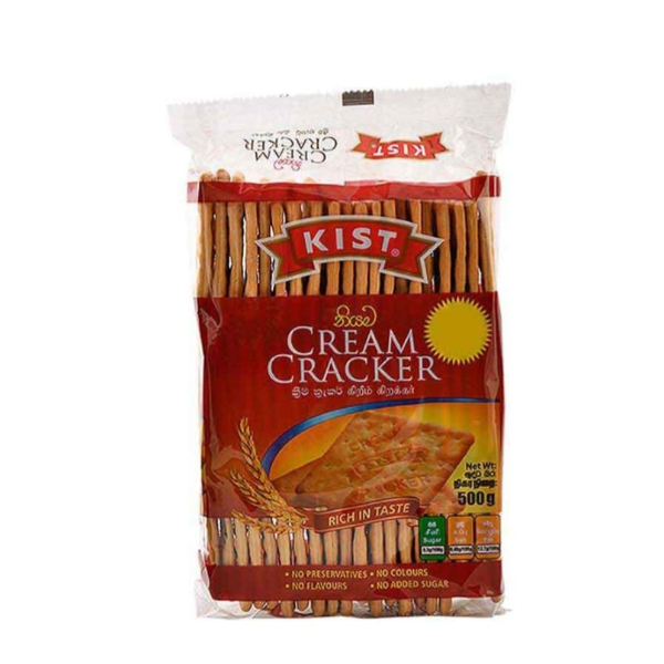 Kist Niyama Cream Cracker 500G - KIST - Biscuits - in Sri Lanka