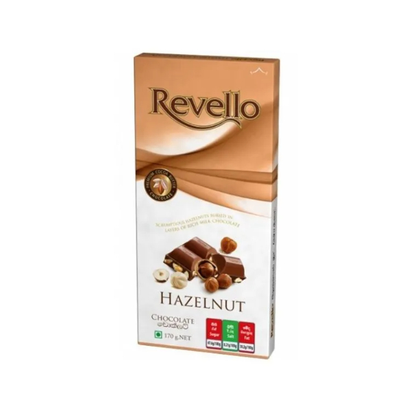 Revello Hazelnut Chocolate 170G - Revello - Confectionary - in Sri Lanka