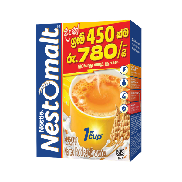 Nestomalt Malt Drink Pack 450G - NESTOMALT - Malt - in Sri Lanka