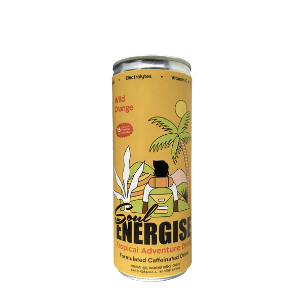 Soul Energize Caffinated Drink Wild Orange Flavored 250Ml - SOUL - SPORT AND ENERGY - in Sri Lanka