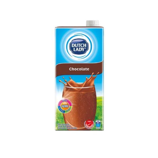 Dutch Lady Uht Chocolate Milk 1L - DUTCH LADY - Milk Foods - in Sri Lanka