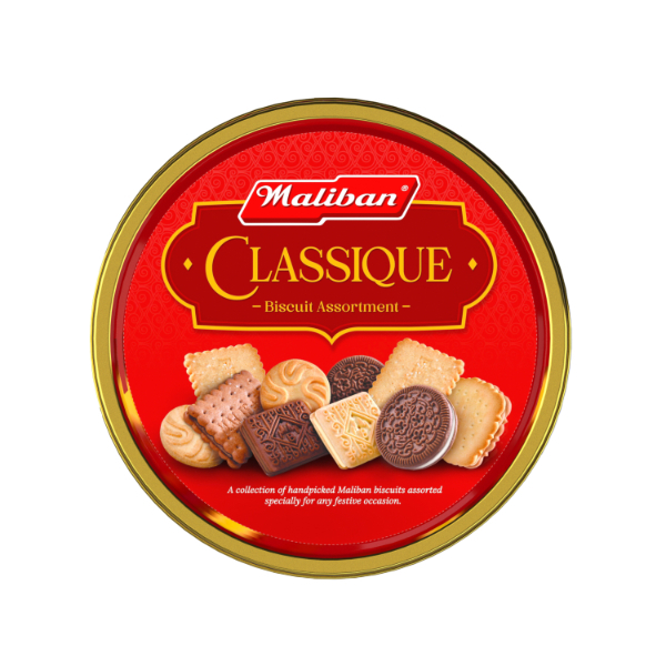 Maliban Biscuit Classique Assortment Tin 475G - MALIBAN - Biscuits - in Sri Lanka