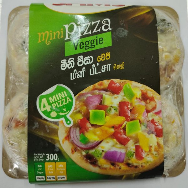 Sams Veggie Mini Pizza 300G - SAM'S - Frozen Rtc Snacks - in Sri Lanka