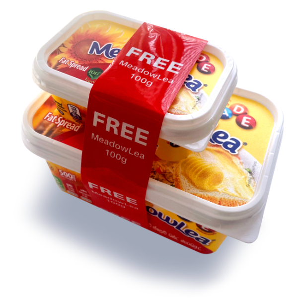 Meadowlea Buy 500G Get 100G Free Promo Pack - MEADOWLEA - Spreads - in Sri Lanka