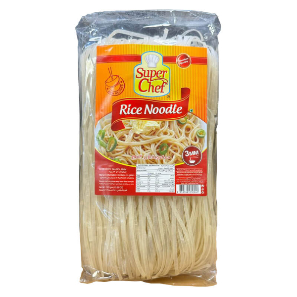 Super Chef Rice Noodles Stick 3Mm 375 G - SUPER CHEF - Noodles - in Sri Lanka