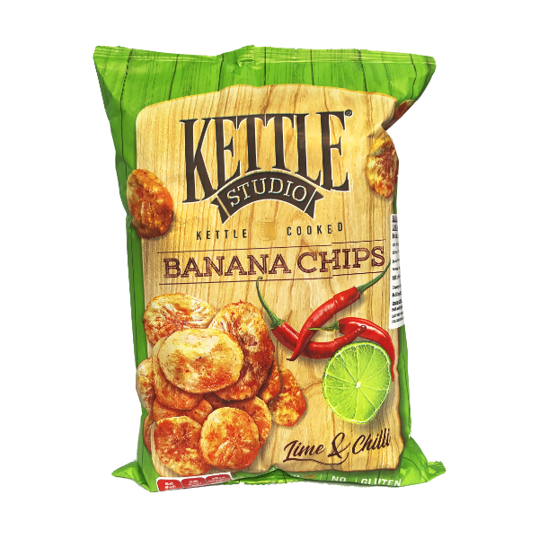 Kettle Studio Banana Chips Lime Chilli 150G - KEETLE STUDIO - Snacks - in Sri Lanka