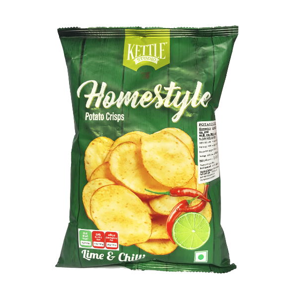 Kettle Studio Home Style Lime & Chilli P/Chips125G - KEETLE STUDIO - Snacks - in Sri Lanka