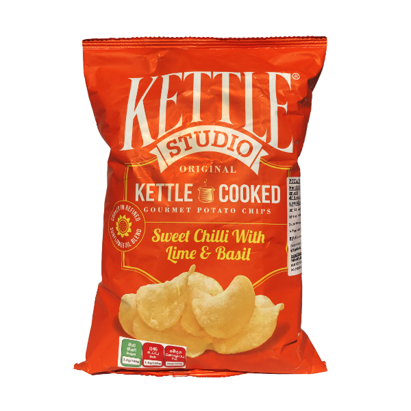 Kettle Studio Sweet With Lime & Basil P/Crisps 125G - KEETLE STUDIO - Snacks - in Sri Lanka