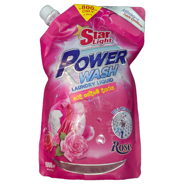 Starlight Rose Laundry Liquid Pouch 1L  - STARLIGHT - Laundry - in Sri Lanka