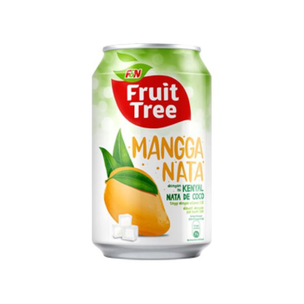 F&N Fruit Tree Mango & Nata De Coco Drink 300Ml - F&N - Soft Drinks - in Sri Lanka