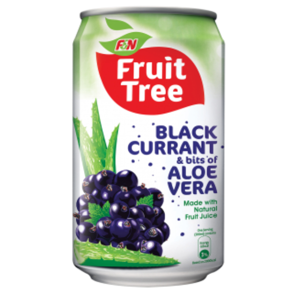 F&N Fruit Tree Blackcurrant & Aloe Drink 300Ml - F&N - Soft Drinks - in Sri Lanka