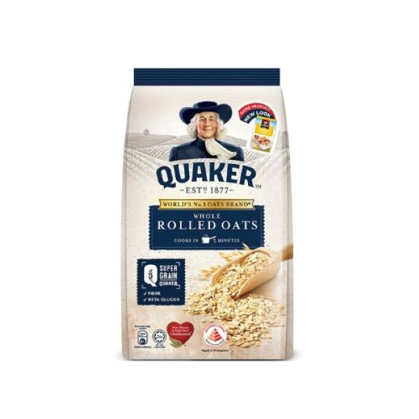 Quaker Whole Rolled Oats 800G - QUAKER - Cereals - in Sri Lanka