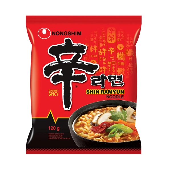 Nongshim Red Super Spicy Ramen Noodles 120G - NONGSHIM - Noodles - in Sri Lanka