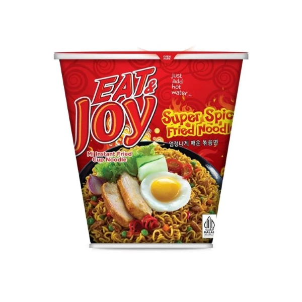 Eat & Joy Fried Super Spicy Cup Noodles 70G - EAT & JOY - Noodles - in Sri Lanka