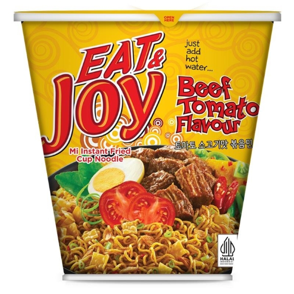 Eat & Joy Beef Tomato Cup Noodles 70G - EAT & JOY - Noodles - in Sri Lanka