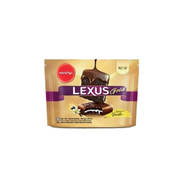 Munchy'S Lexus Gold Vanilla Cream 192G - MUNCHY'S - Biscuits - in Sri Lanka