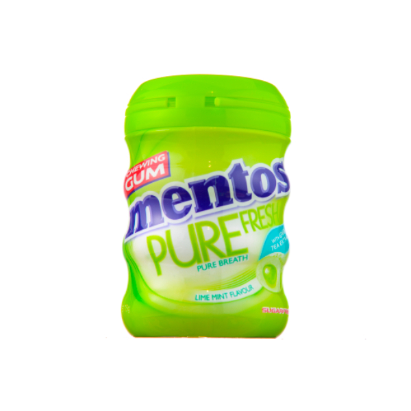 Mentos Sugar Free Pure Fresh Lime Mint Chewing Gum 57.75G - MENTOS - Confectionary - in Sri Lanka