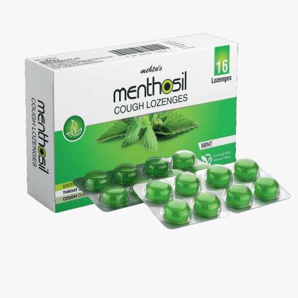 Menthosil Caugh Lozenges Mint 24'S - MENTHOSIL - Special Health - in Sri Lanka