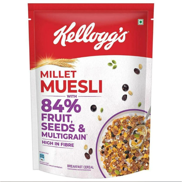 Kellogg'S Millet Muesli 500G - KELLOGGS - Cereals - in Sri Lanka