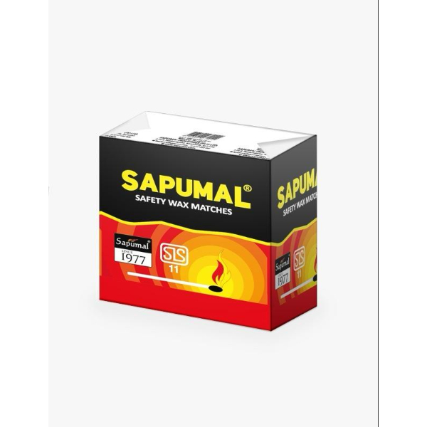 SAPUMAL WAX MATCH BOXES 12 PACK - SAPUMAL - Essentials - in Sri Lanka