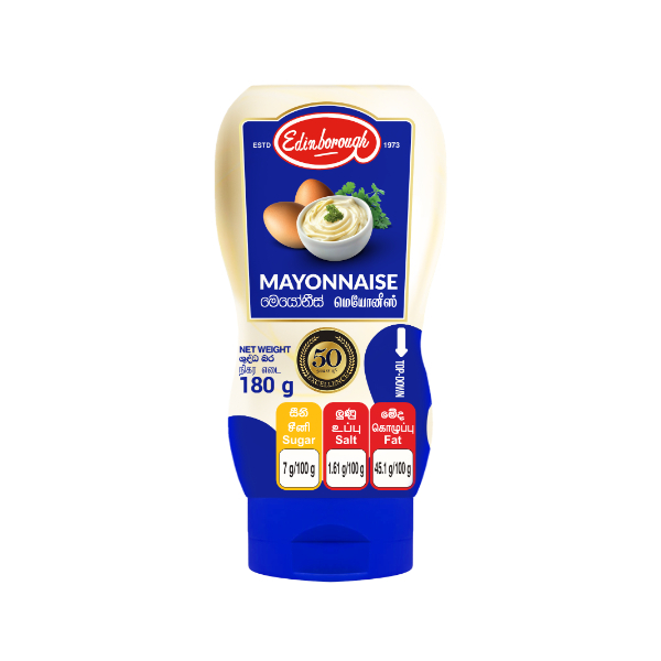 EDINBOROUGH EGG MAYONNIASE 180G - EDINBOROUGH - Sauce - in Sri Lanka
