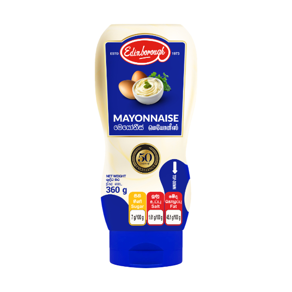 EDINBOROUGH EGG MAYONNIASE 360G - EDINBOROUGH - Sauce - in Sri Lanka